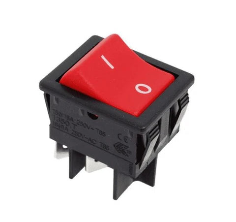 Numatic On/Off Red Rocker Switch