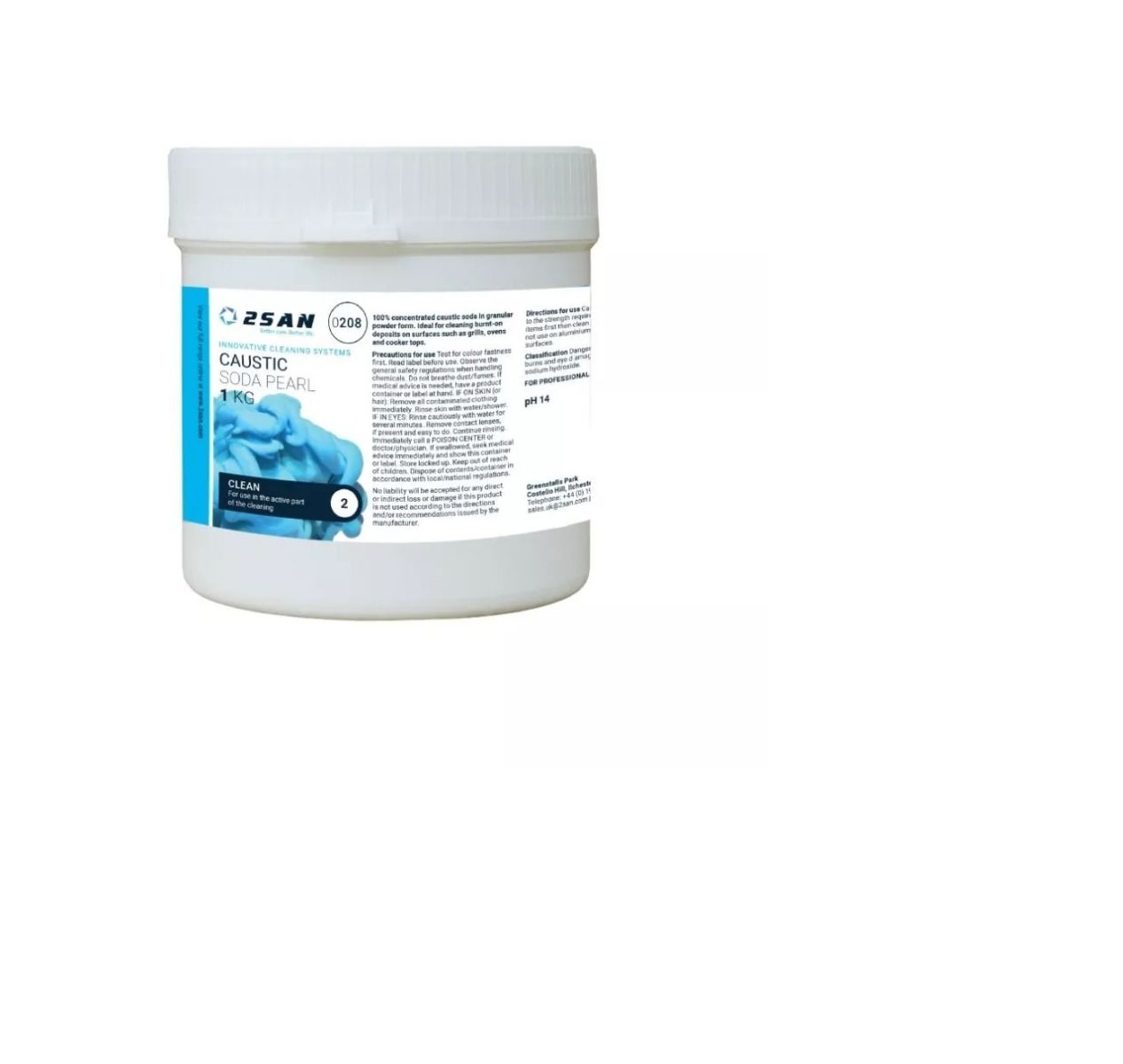 2SAN(Craftex) Caustic Soda Pearl 1KG 0208