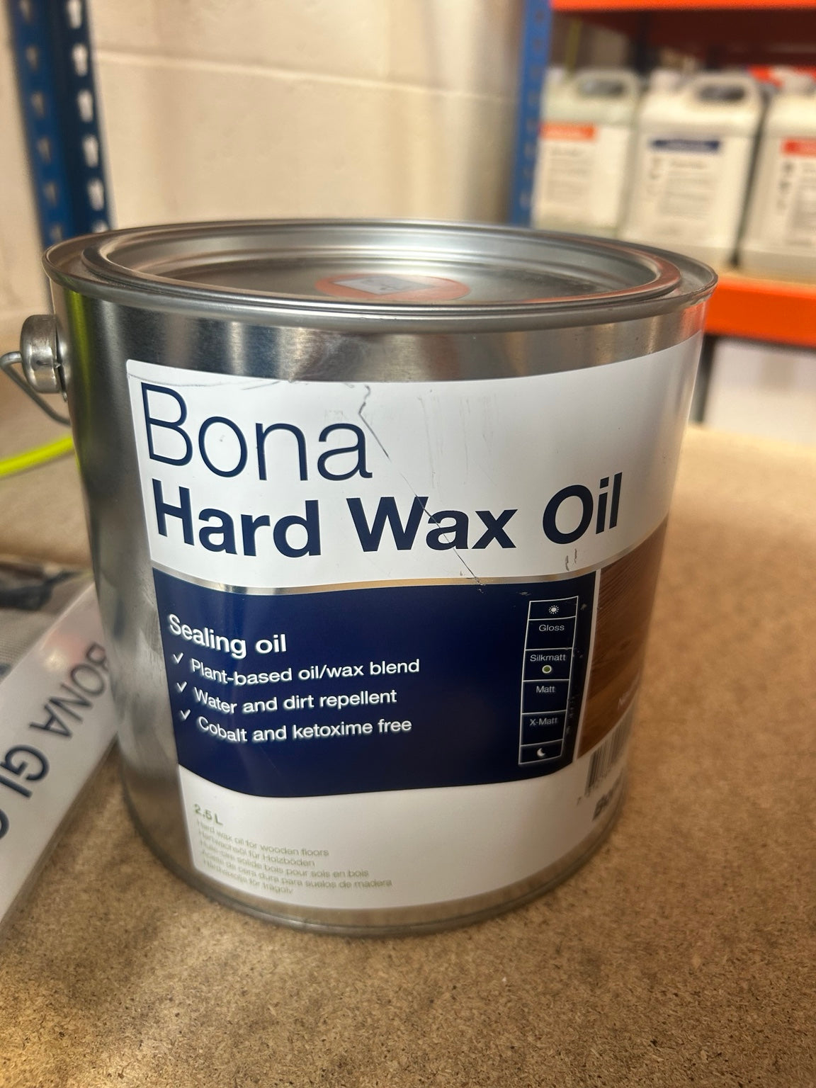 Bona Hard Wax Oil Silkmatt 2.5L (AF3100025)