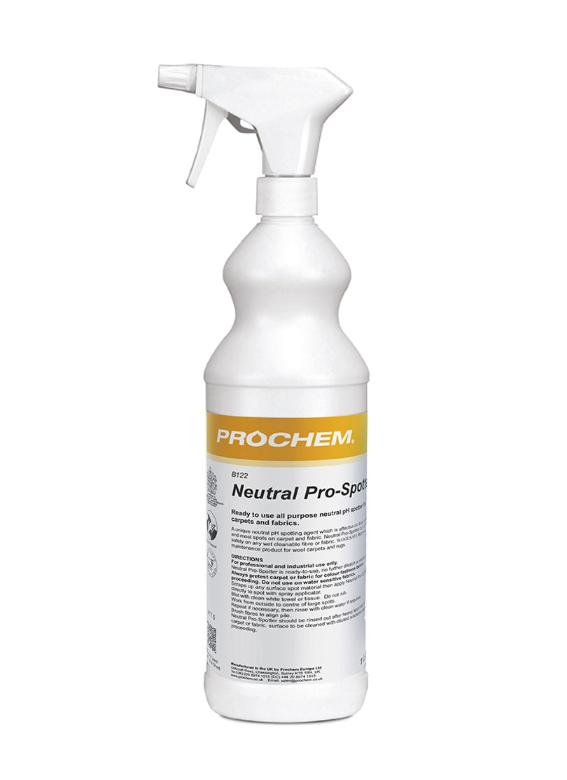 Prochem B122-01 Neutral Pro-Spotter W/ Spray 1 Litre