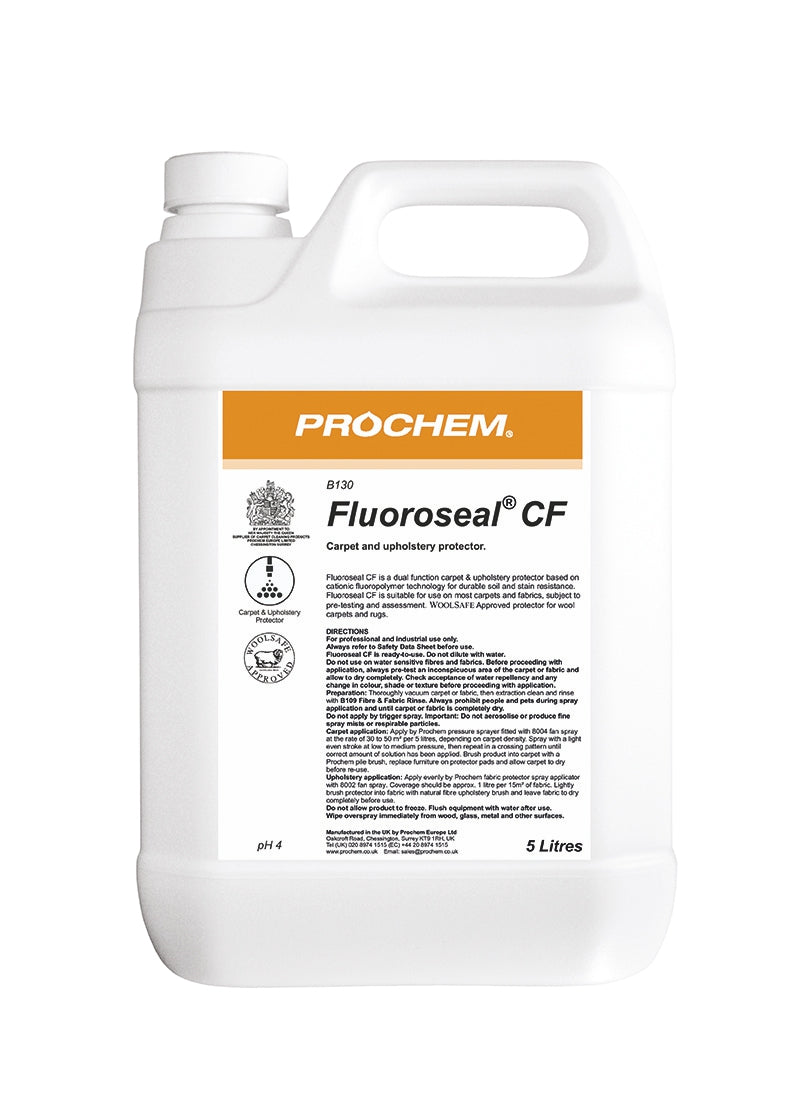 Prochem B130-05 Fluoroseal CF 5 Litre Carpet and Fabric Protector