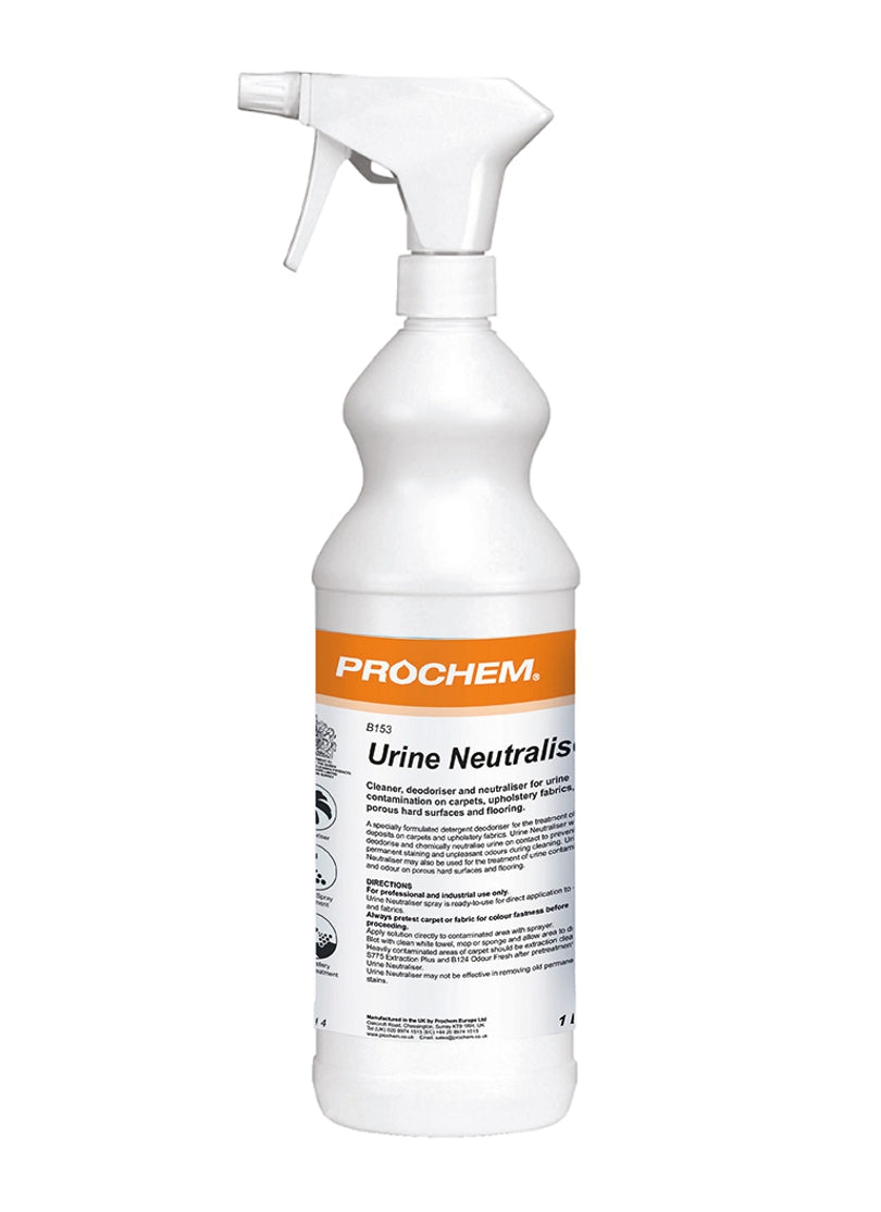 Prochem B153-01 Urine Neutraliser W/Spray 1 Litre