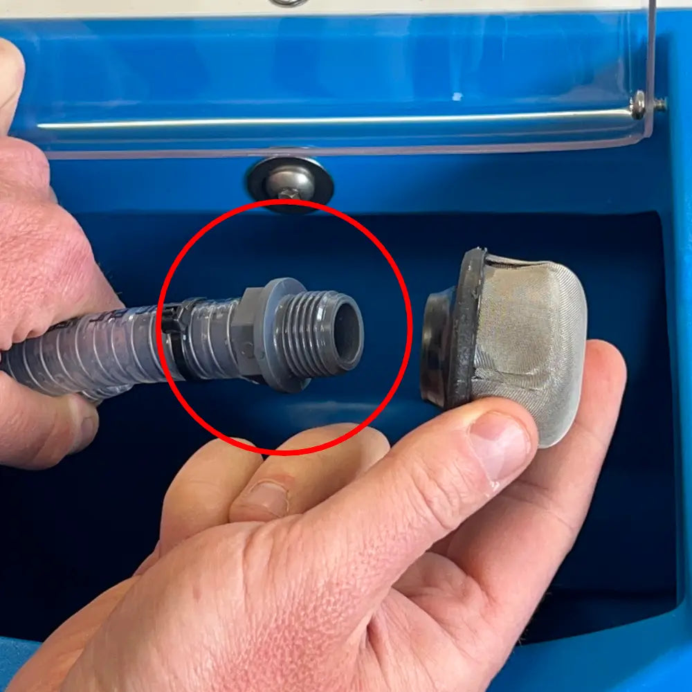 Mushroom Filter Barb Connector