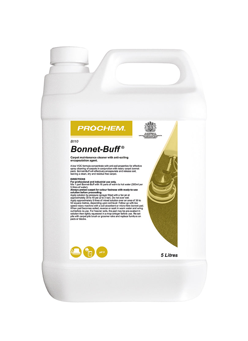Prochem B110-05 Bonnet-Buff 5 Litre