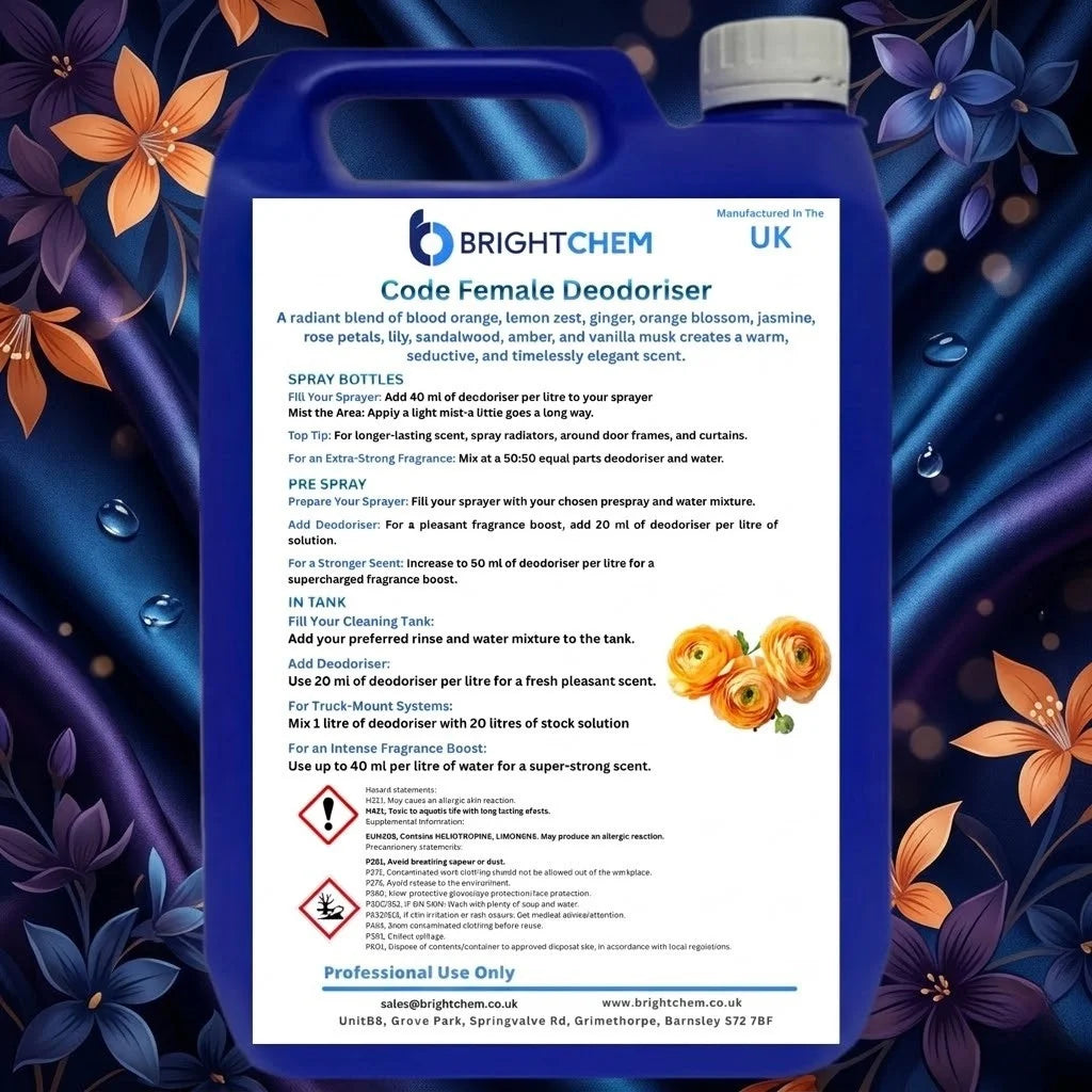 Brightchem- Code for Women Deodoriser 5L – Inspired by Armani Code for Women by Giorgio Armani