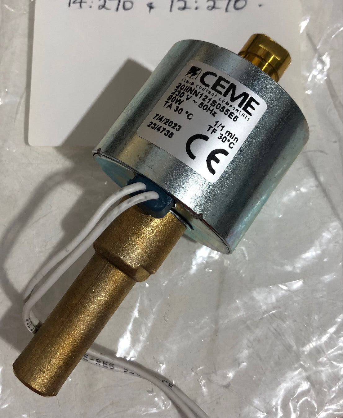 Pump for 2San Carpex 14.270 and 12.270 Craftex Sabrina 5639