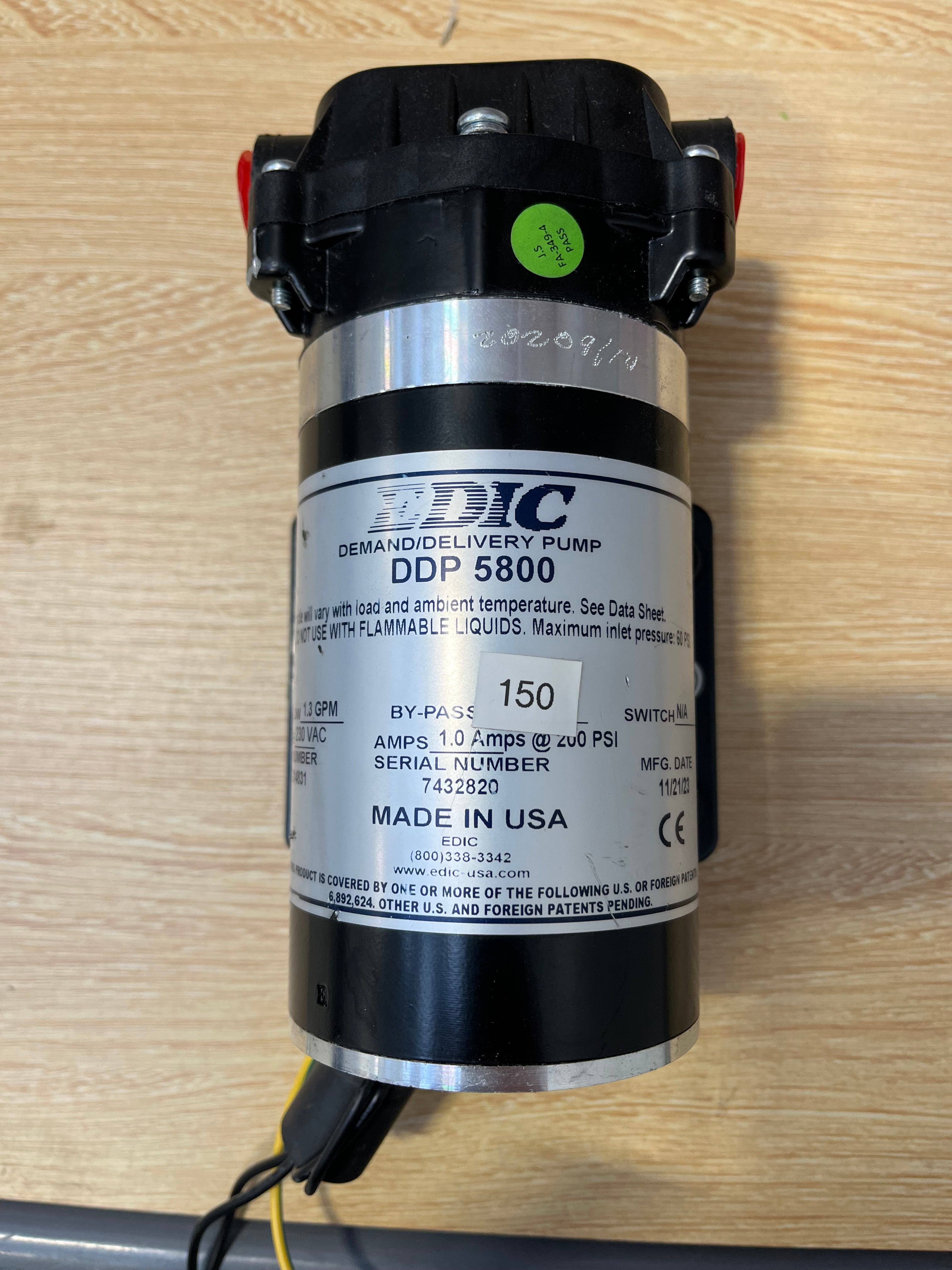 150 psi Diaphragm Pump PC809147 230V Fits Galaxy, Steempro Powermax/flo & Polaris.