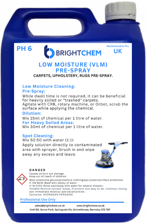 BrightChem Low Moisture VLM Pre Spray PD09500