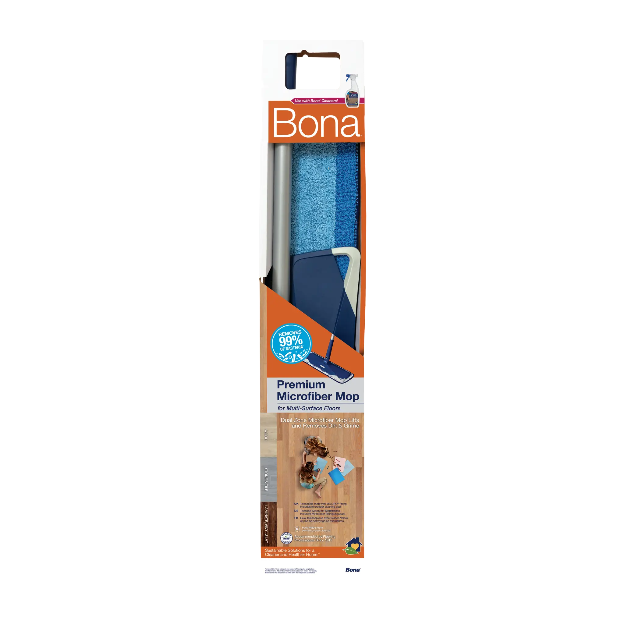Bona Premium Microfibre Floor Mop (CA101065)