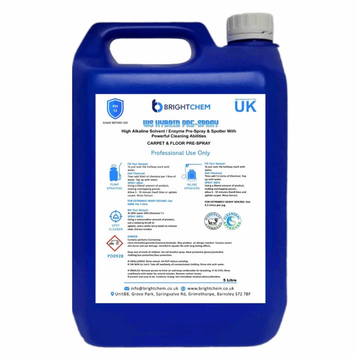 BrightChem WS Hybrid Pre-Spray 5L PD0928