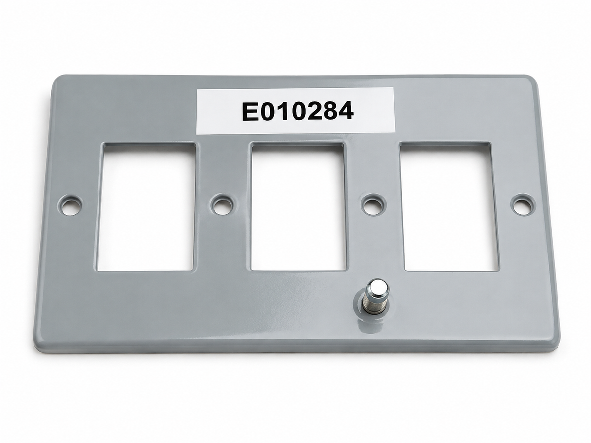 Prochem E010284 SWITCH PLATE, Grey, 3-Way