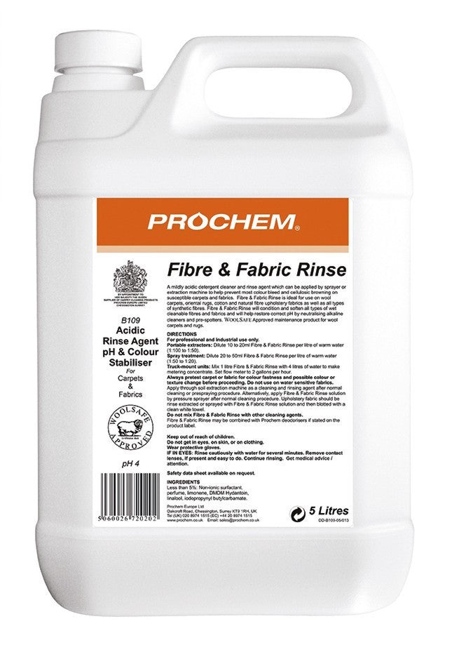 Prochem Fibre Fabric B109-05 5litre