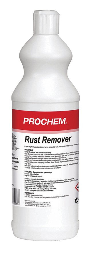 Prochem B198-01 Rust Remover 1 Litre
