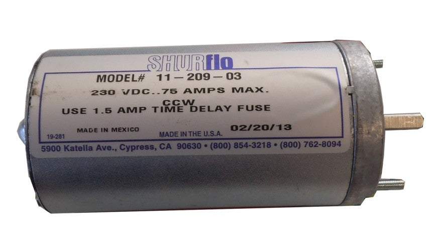 Prochem E02538-1S Brush motor assembly, Supernova 240V