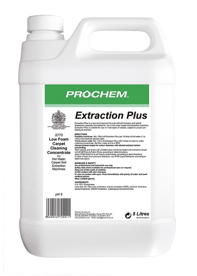 Prochem S775-05 Extraction Plus 5 Litre