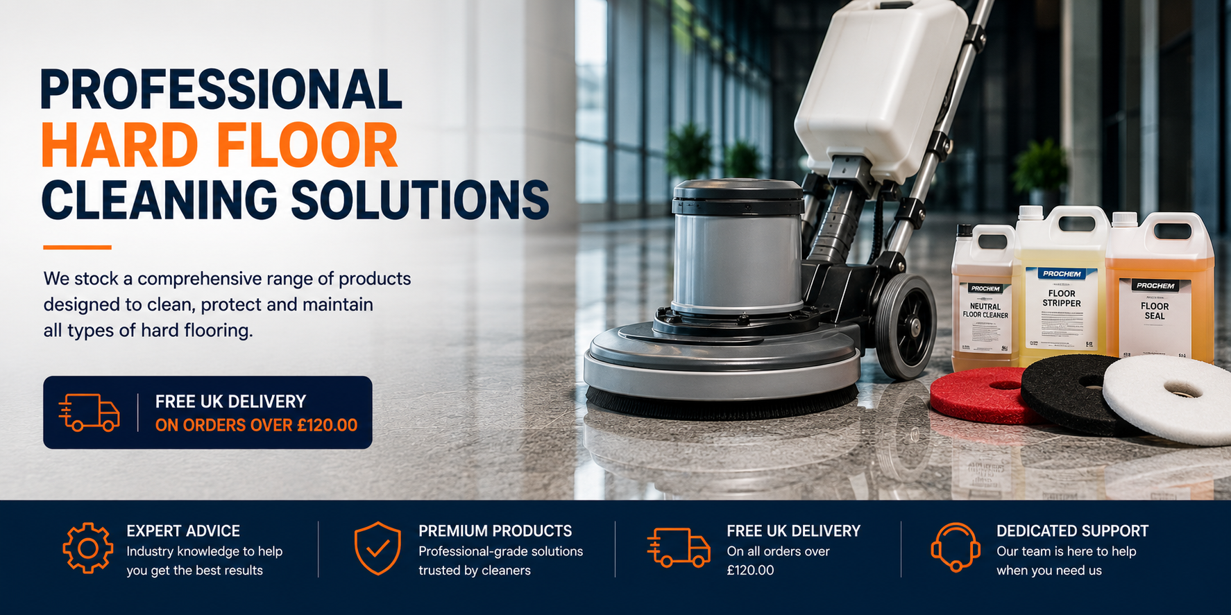 Hard Floor Cleaning and Maintenance Products