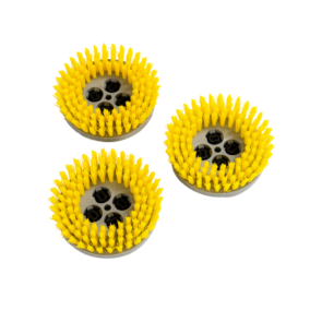 Truvox - Medium scrub - polypropylene (yellow) (pack of 3)