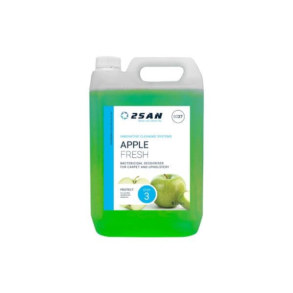 2SAN (Craftex) Apple Fresh Deodoriser 5L 0027 for carpet cleaners