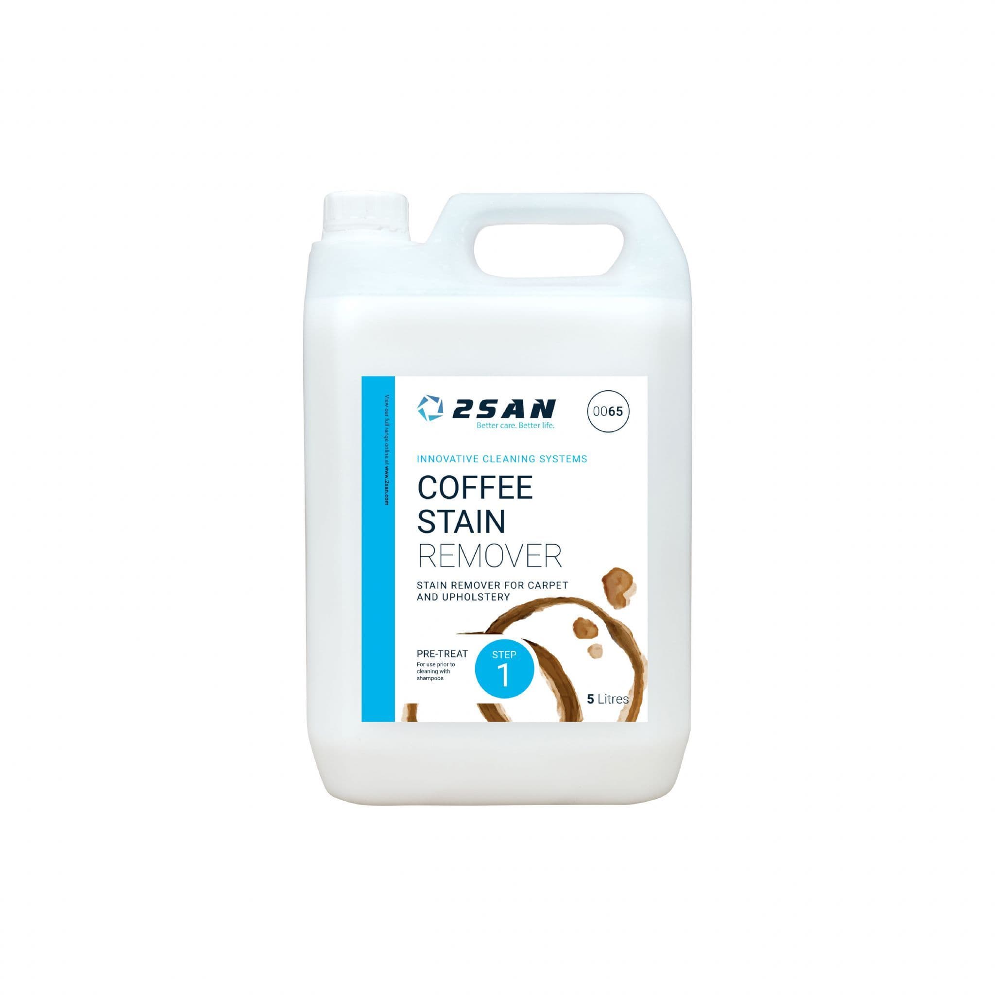 2SAN(Craftex) Coffee Stain Remover 5L 0065 SPECIAL OFFER FOR LIMITED TIME £18.95 INC VAT