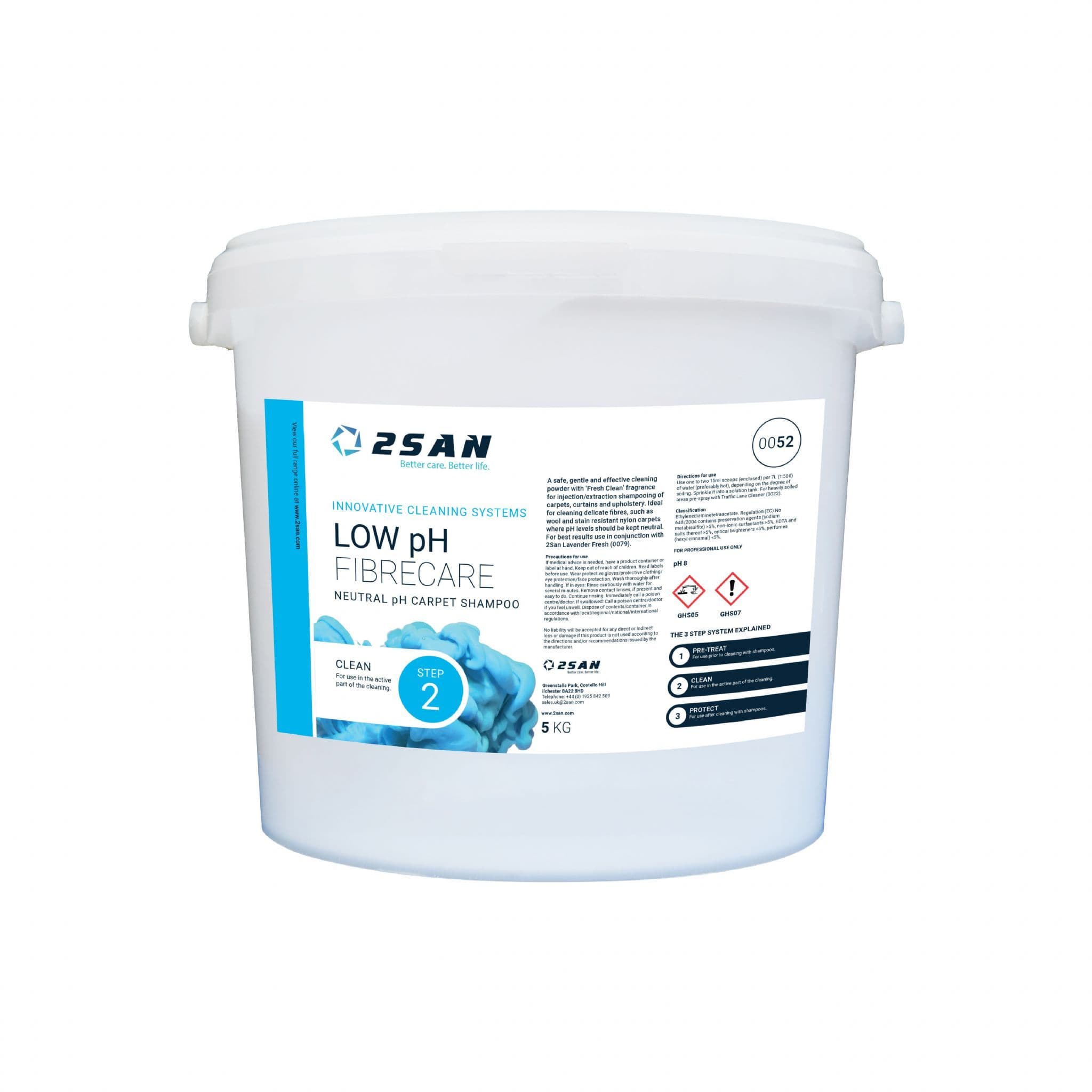 2SAN(Craftex) Low PH Fibrecare 5KG 0052