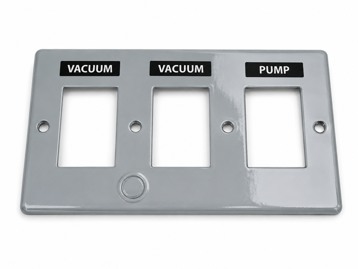 Prochem E010284 SWITCH PLATE, Grey, 3-Way