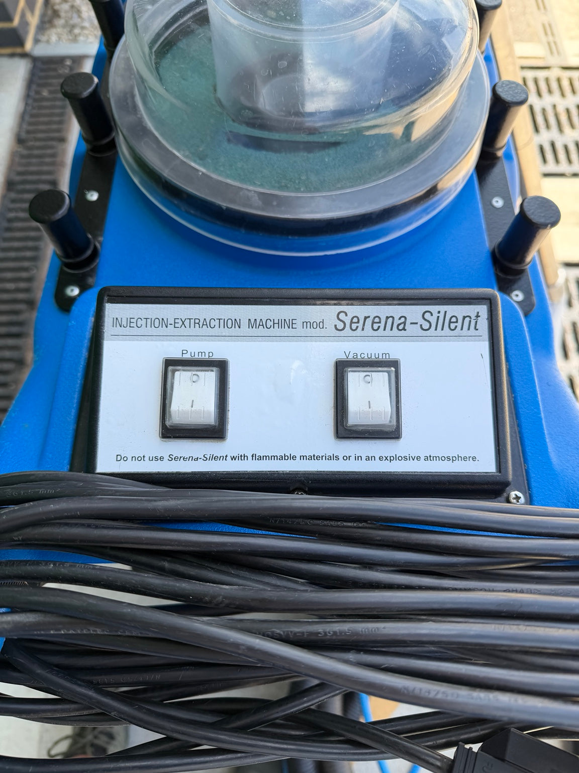 Santoemma Serena-Silient Carpet & Upholstery cleaning machine used and refurbished