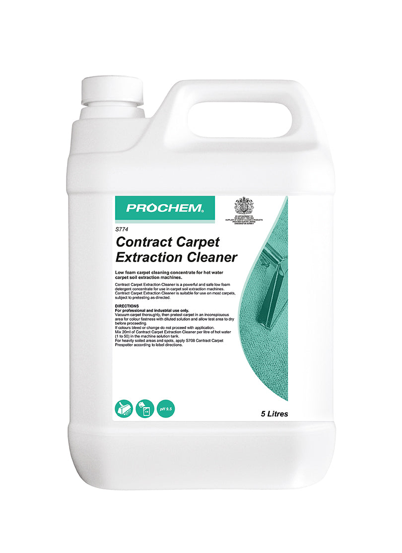 Prochem S774-05 Contract Carpet Extraction Cleaner 5 Litre