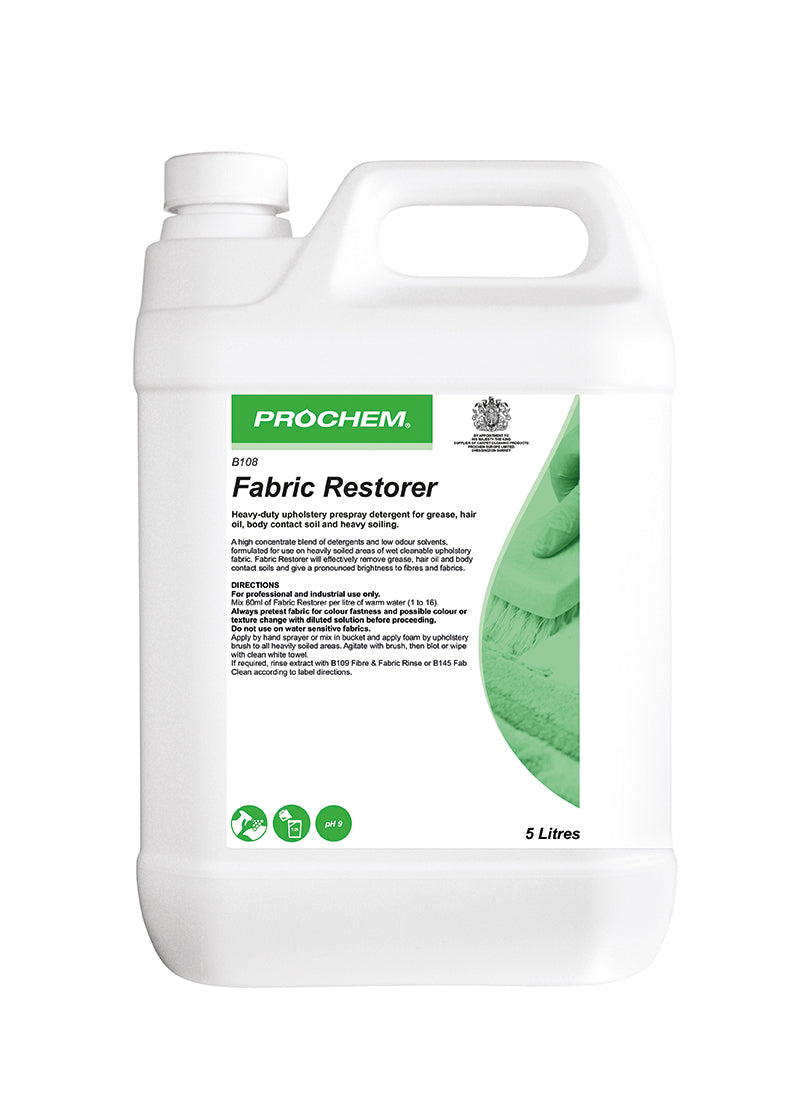 Prochem B108-05 Fabric Restorer 5 Litre