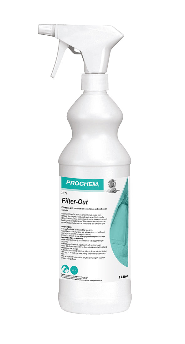 Prochem B171-01 Filter-Out W/Spray 1 Litre