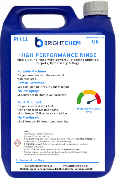 BrightChem High Performance Rinse 5L PD0925