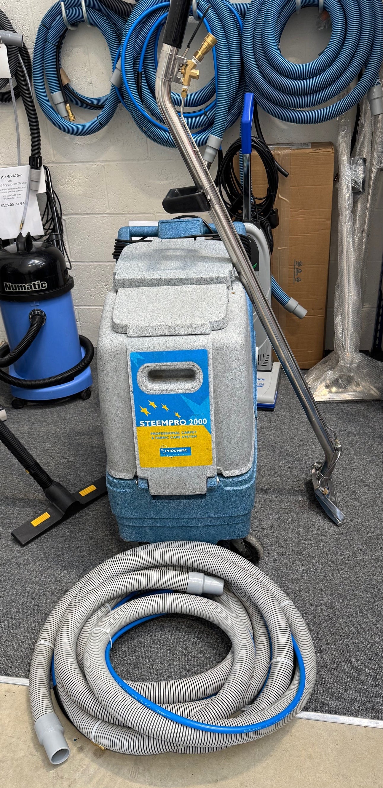 Prochem Refurbished Steempro Powermax SX2100 Carpet Cleaning Machine 200psi pump