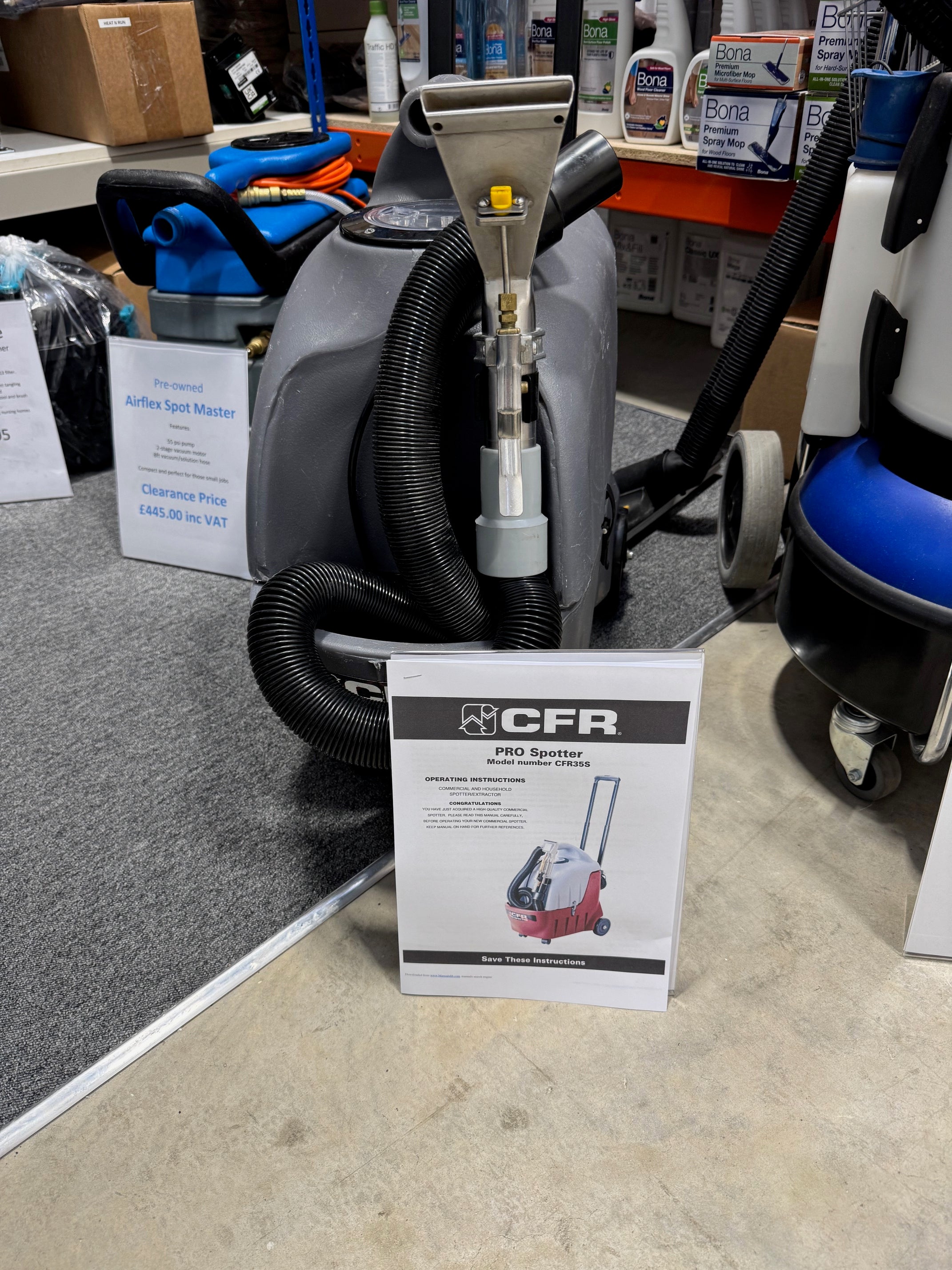 CLEARANCE - Refurbished CFR Spotter with 55psi pump