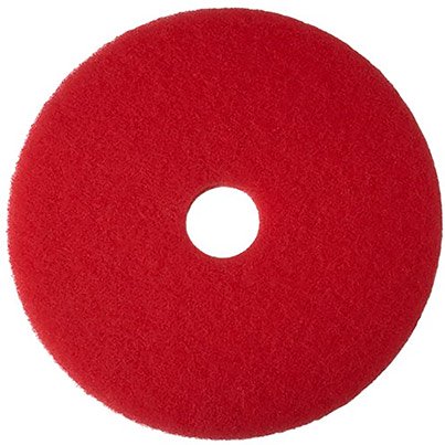 Numatic 606043 Red Floor Pads 406mm (Box of 5)