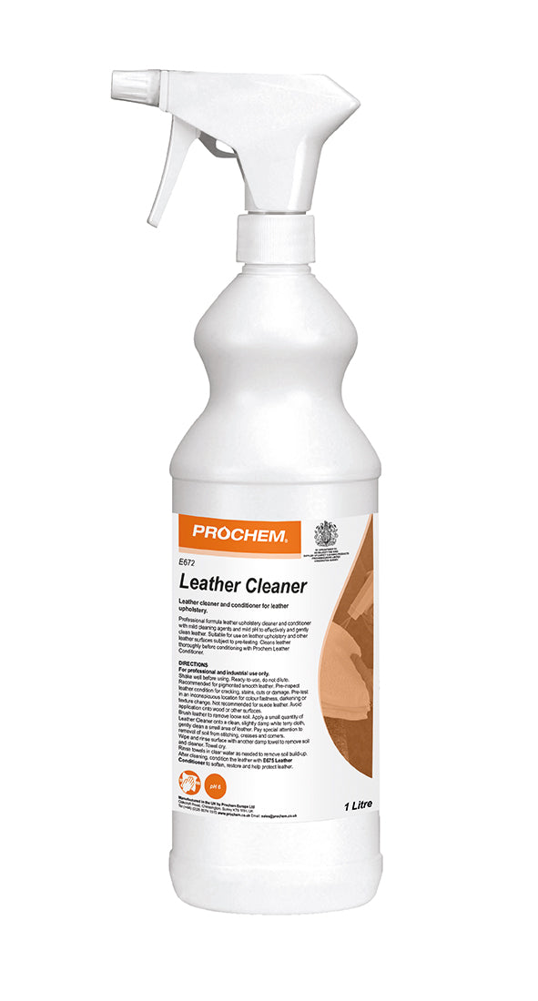 Prochem 0083 Leather Cleaner W/ Spray 1ltr