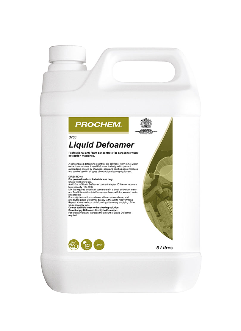 Prochem S760-05 Liquid Defoamer 5 Litre