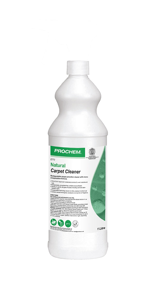 Prochem E772-01 Natural Carpet Cleaner 1 Litre bottle