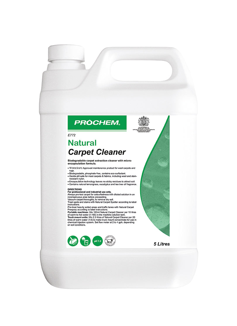 Prochem E772-05 Natural Carpet Cleaner 5 Litre