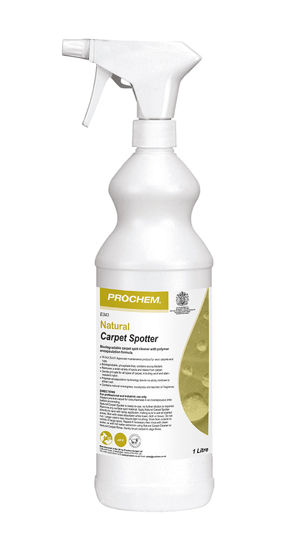 Prochem E247-01 Natural Carpet Deodoriser W/Spray 1 Litre