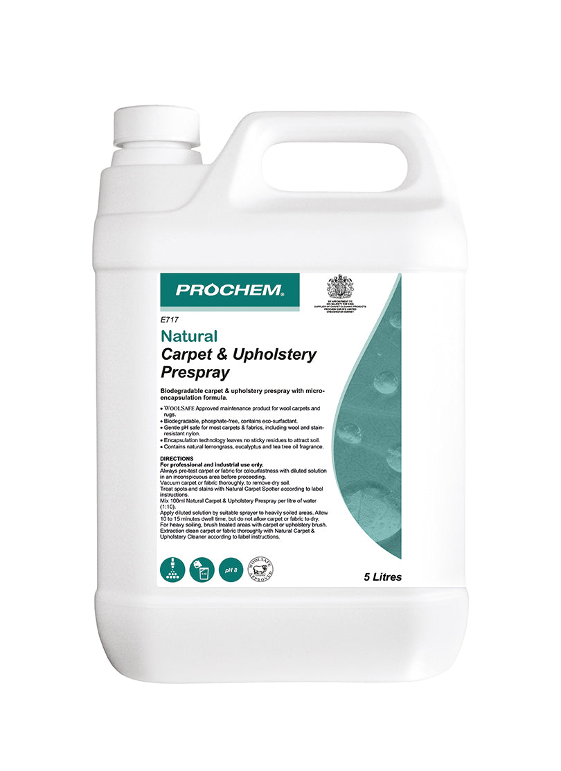 Prochem E717-05 Natural Carpet & Upholstery Prespray 5 Litre