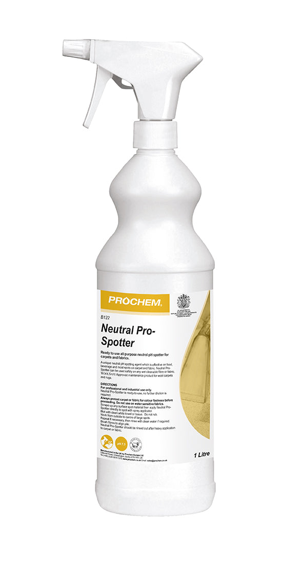Prochem B122-01 Neutral Pro-Spotter W/ Spray 1 Litre