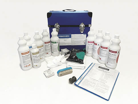Prochem PR3401 PSK Professional Spotting Kit for carpets & fabrics