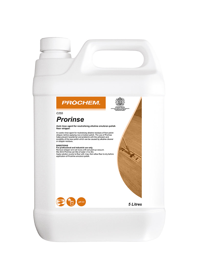 Prochem C255-05 Prorinse 5 Litre