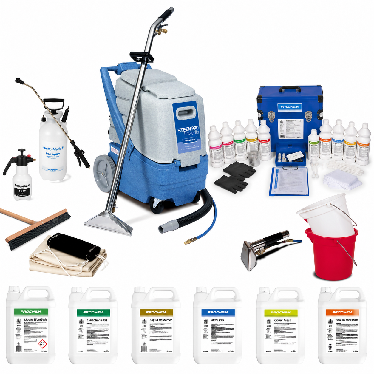 Prochem Steempro Powerflo SX2000 Carpet Cleaning Machine with Starter Package