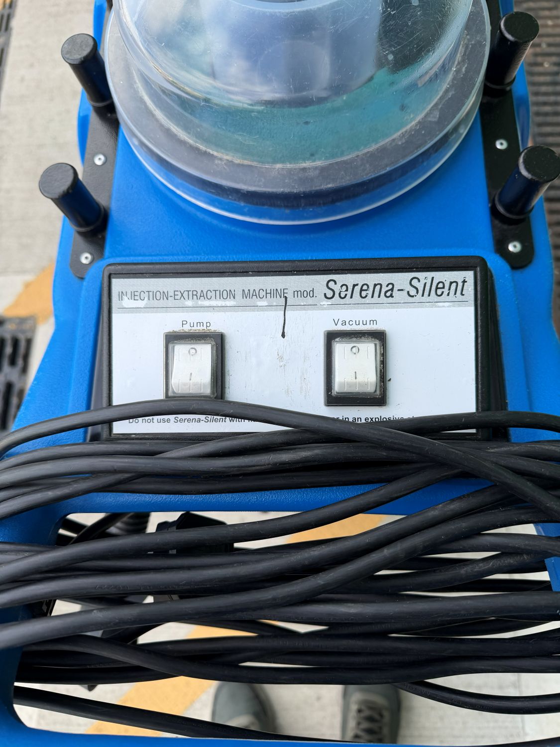 Santoemma Serena-Silient Carpet & Upholstery cleaning machine used and refurbished