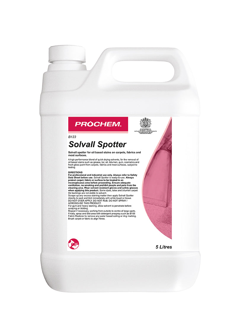 Prochem B123-05 Solvall Spotter 5 Litre