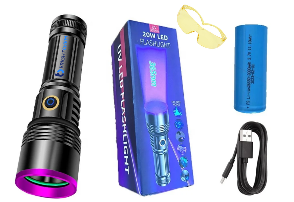 UV Light for Urine and Stain Detection