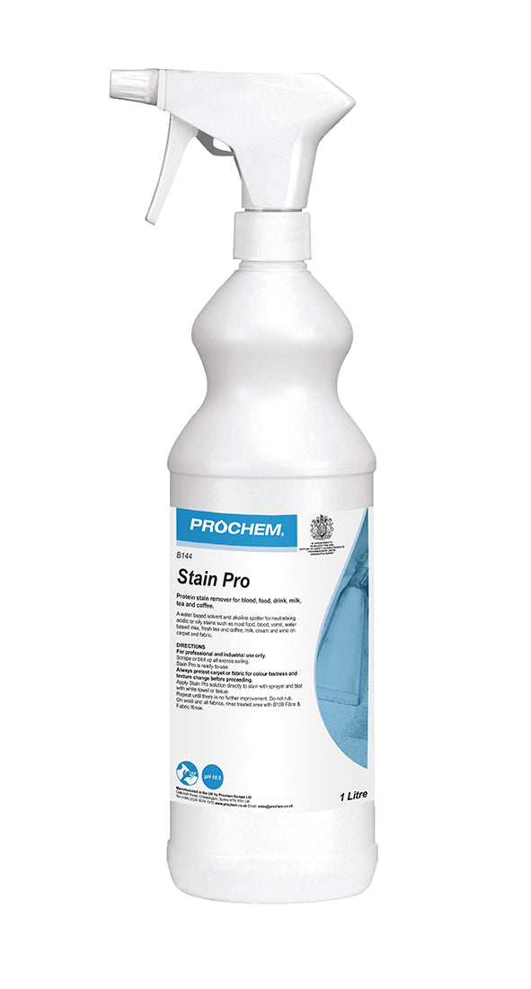 Prochem B144-01 Stain Pro W/Spray 1L