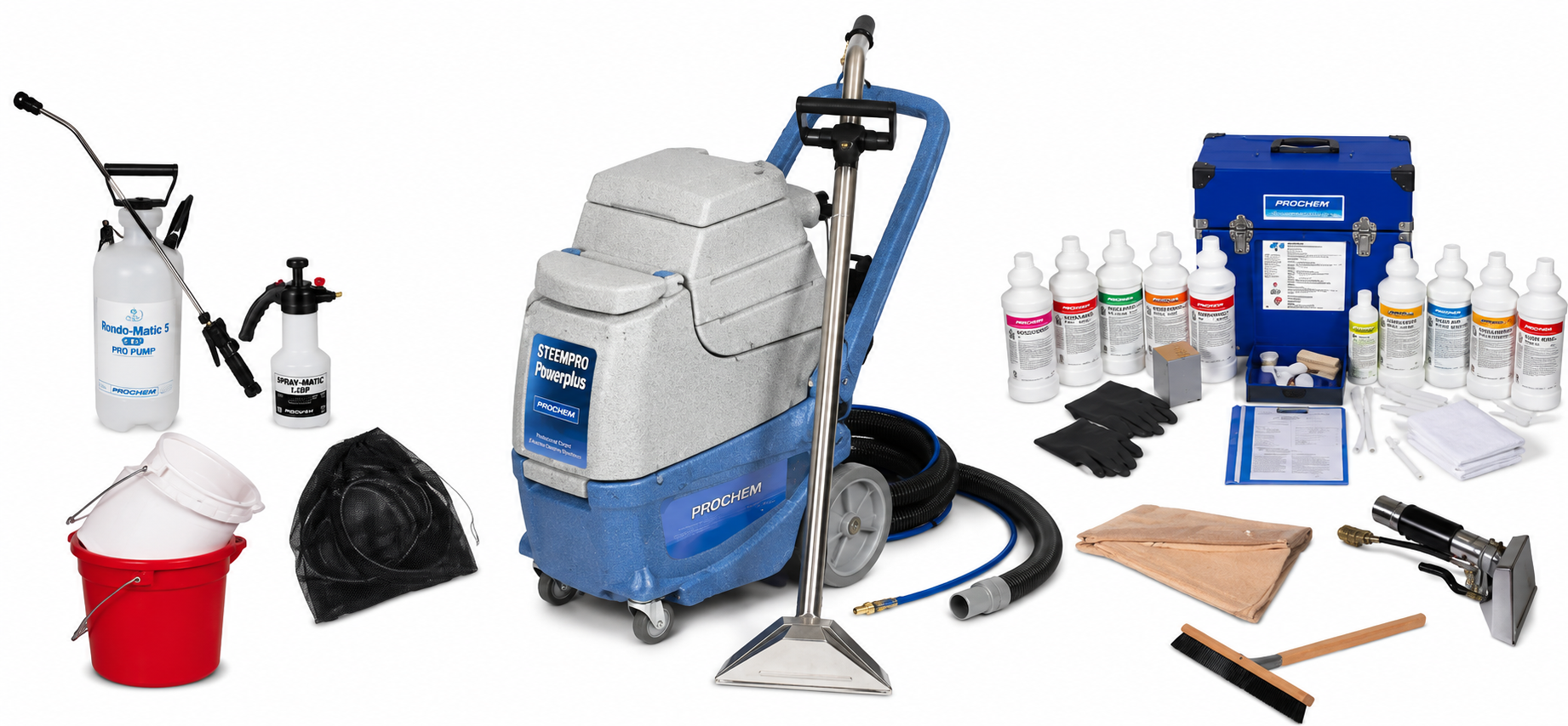 Prochem Steempro Powerplus SX2700 Carpet Cleaning Machine with Starter Package
