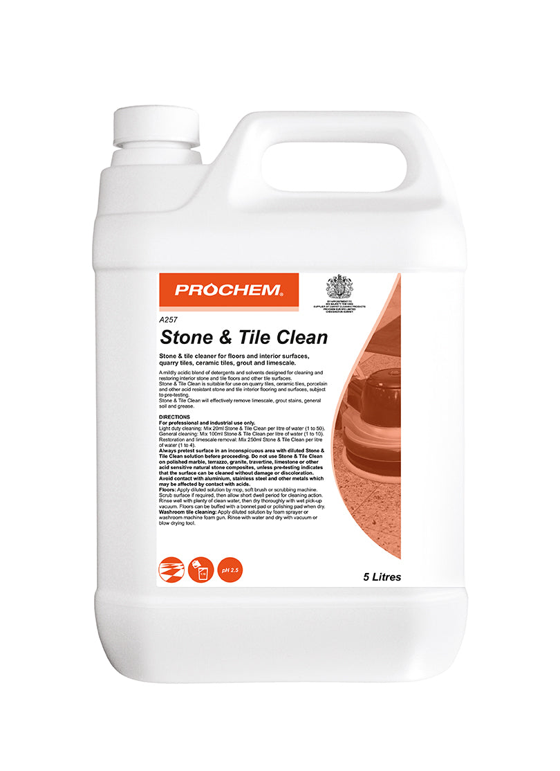 Prochem A257-05 Stone & Tile Clean 5 Litre