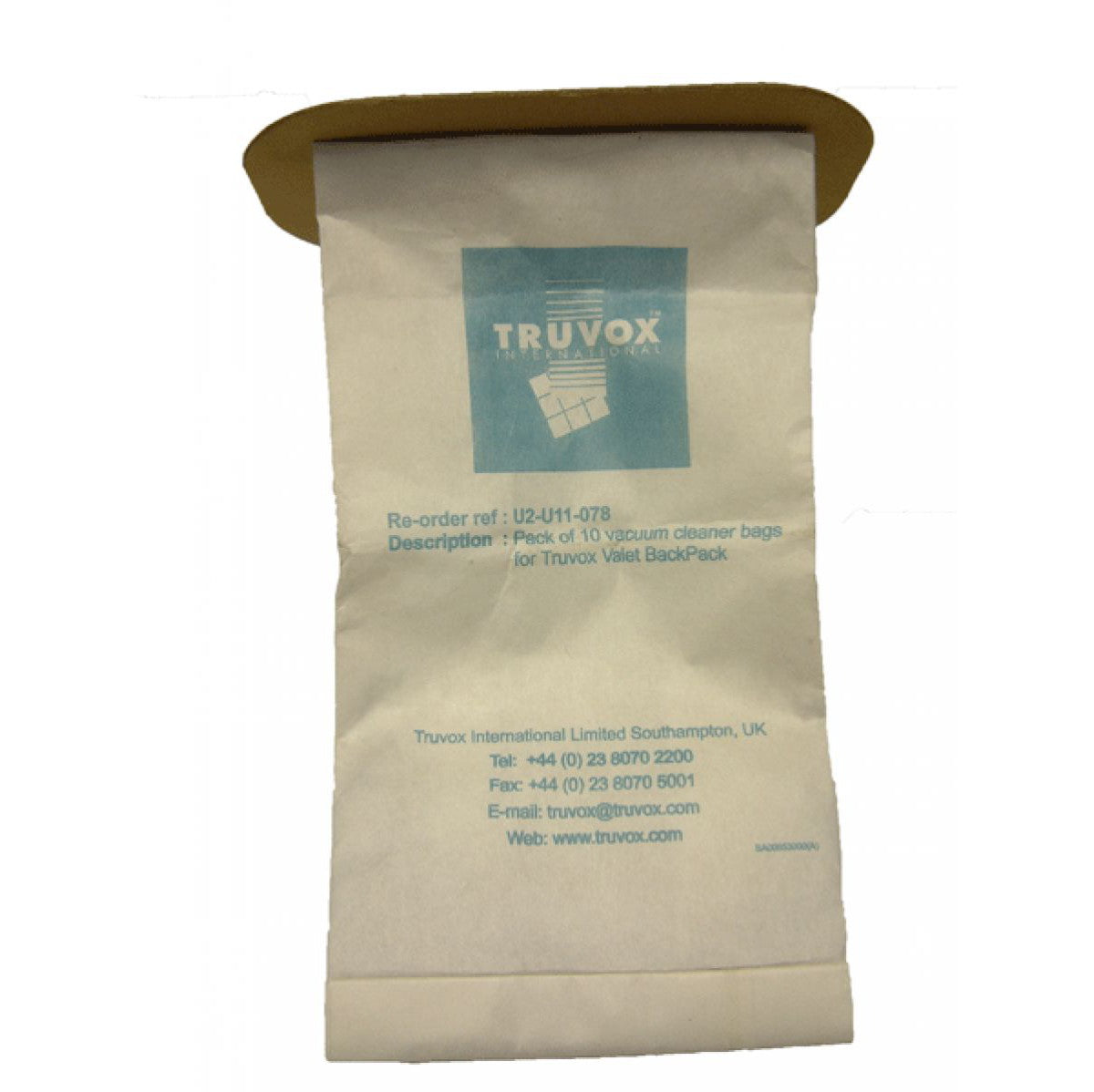 Truvox - Paper vacuum bags (pack of 10) (U2-U11-078)